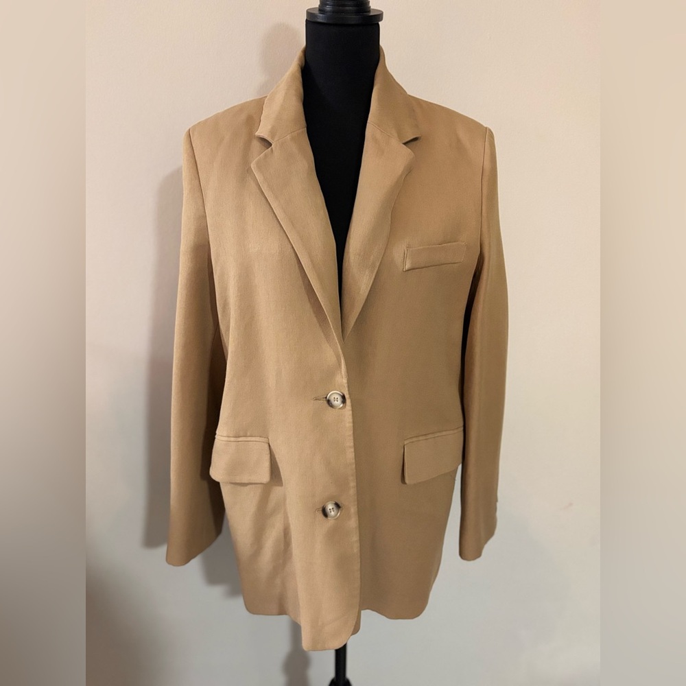 [Topshop] Women’s Tan Blazer